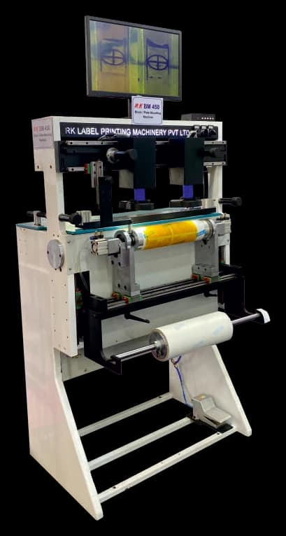 RK BM 450 Block / Plate Mounting Machine — full machine