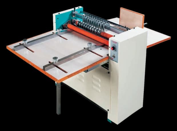 RK MHC Manual Half Cutting, Perforating & Creasing Machine — full machine